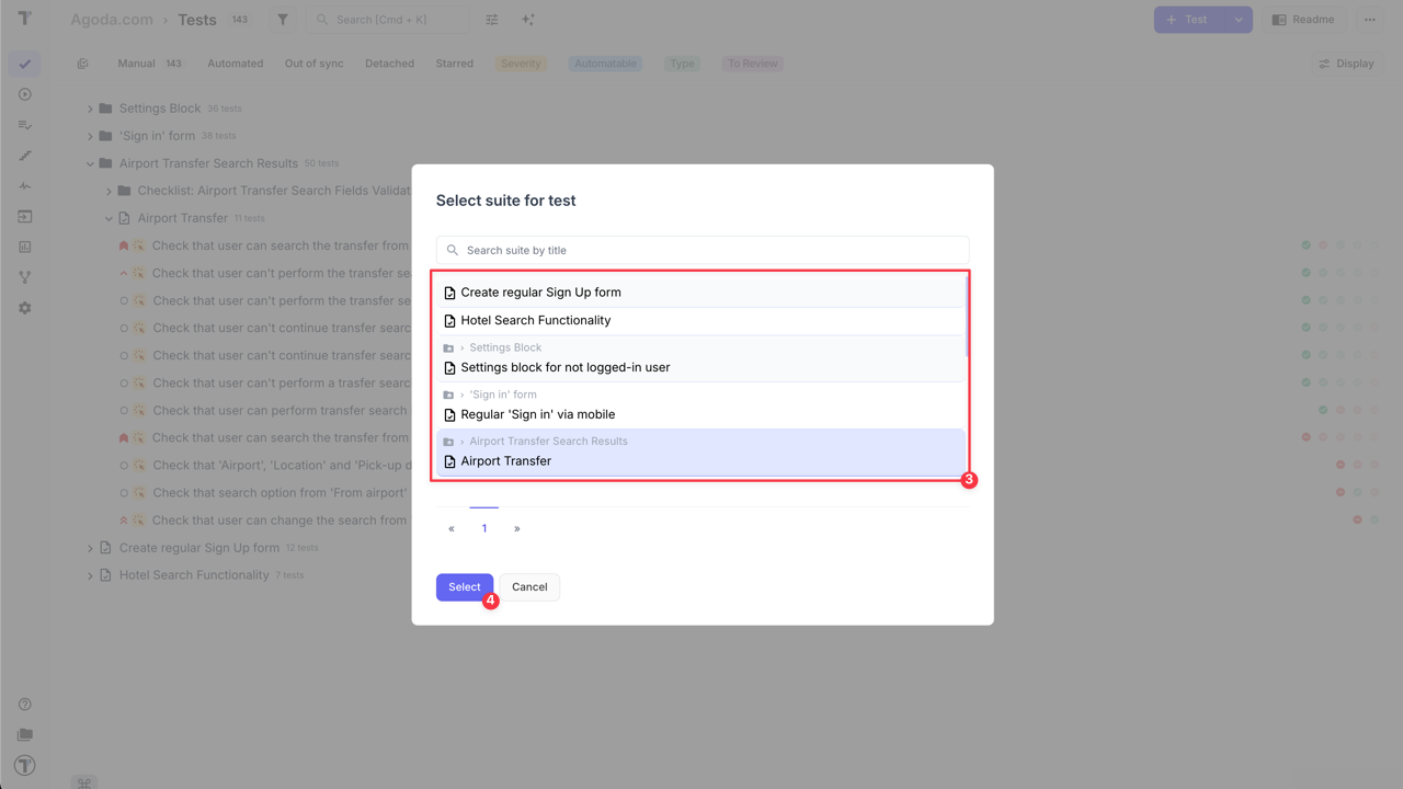 Testomat.io - Snippet